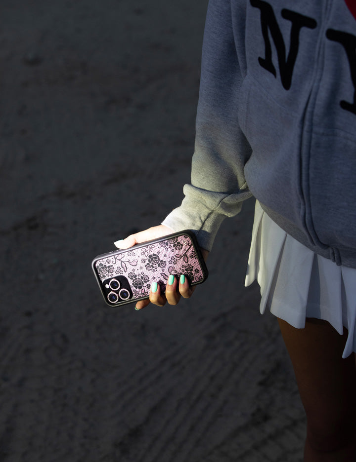 Wildflower Lace Lover iPhone Case