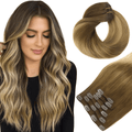 Clip-In Extensions 24" Human Hair